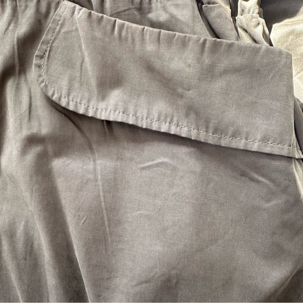 Plus Size Olive Green Women's Long Jacket - Picture 7 of 7